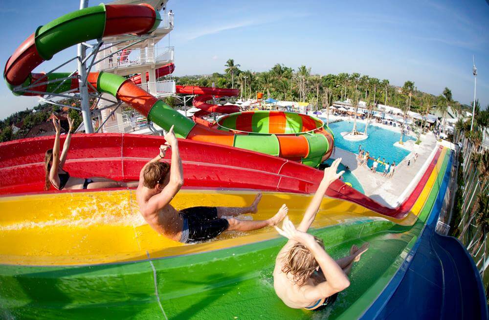 Splash Waterpark di Finns Recreation Bali