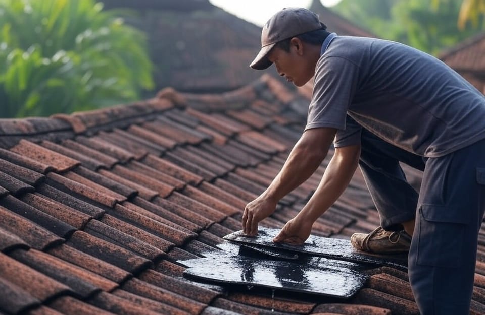 Jasa Perbaikan Talang, Atap, Genteng Bocor dan Waterproofing di Denpasar